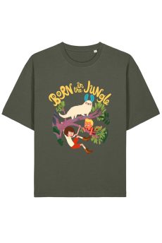 "Born in the Jungle" Unisex T-Shirt | BORN IN THE JUNGLE