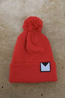 M50 Hat with Pom Pom | Red