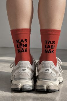 RIIJA Socks Lēni, Labi | Red